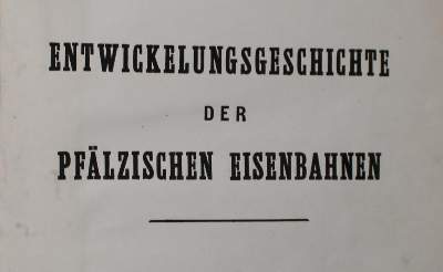 Bild Nr.1: 140-1984 Pfalz.: (Verschiedene Gebiete - Varia, Eisenbahn, Handschriften)