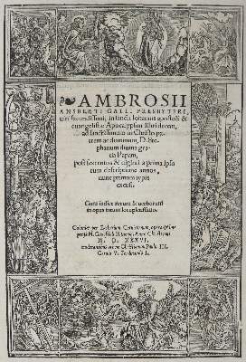 Bild Nr.3: 140-20 Ambrosius Autpertus.: (Alte Drucke, Handschriften und Theologie)