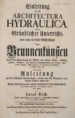 Bild Nr.1: 140-2007 Voch,L.: (Verschiedene Gebiete - Varia, Hydraulik)