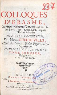 Bild Nr.2: 140-201 Erasmus Roterodamus,D.: (Alte Drucke, Handschriften und Theologie)