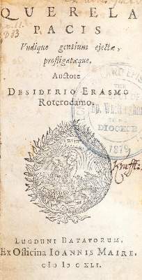 Bild Nr.1: 140-202 Erasmus Roterodamus,D.: (Alte Drucke, Handschriften und Theologie)
