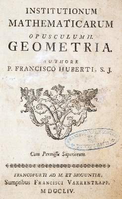 Bild Nr.1: 140-2021 Huberti,F.: (Verschiedene Gebiete - Varia, Mathematik)