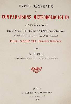 Bild Nr.1: 140-2036 Eiffel,G.: (Verschiedene Gebiete - Varia, Meteorologie)