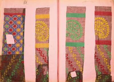 Bild Nr.1: 140-2075 Stoffmusterbuch: (Verschiedene Gebiete - Varia, Textil)