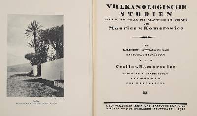 Bild Nr.2: 140-2079 Komorowicz,M.v.: (Verschiedene Gebiete - Varia, Vulkane)