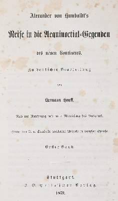 Bild Nr.1: 140-2123 Humboldt,A.v.: (Amerika)