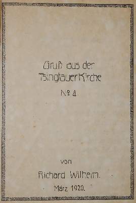 Bild Nr.1: 140-2168 Wilhelm,R.: (Asien, China, Tsingtau)