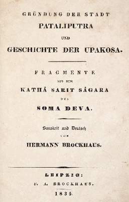 Bild Nr.1: 140-2178 Brockhaus,H. (Übers.).: (Asien, Indien)