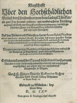 Bild Nr.1: 140-218 Fickler,J.B.: (Alte Drucke, Handschriften und Theologie)