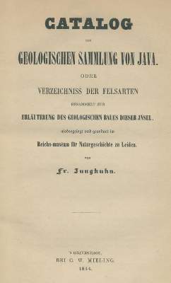 Bild Nr.1: 140-2188 Junghuhn,F.: (Asien, Java)
