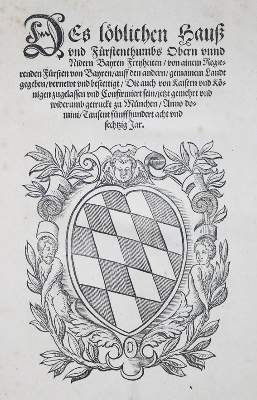 Bild Nr.1: 140-2252 Löblichen Hauss und Fürstenthumbs, Des,: (Deutschland, Bayern)