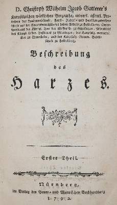 Bild Nr.1: 140-2288 Gatterer,C.W.J.: (Deutschland, Harz)