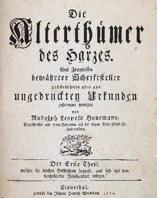Bild Nr.1: 140-2289 Honemann,R.L.: (Deutschland, Harz)
