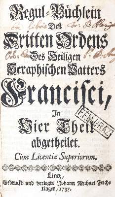 Bild Nr.1: 140-230 Franz von Assisi.: (Alte Drucke, Handschriften und Theologie)