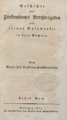 Bild Nr.1: 140-2300 Koch-Sternfeld,J.E.v.: (Deutschland)