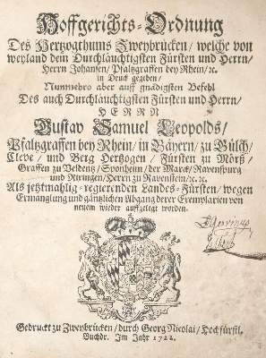 Bild Nr.1: 140-2350 Johann, Pfalzgraf bei Rhein.: (Deutschland, Pfalz)