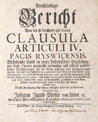 Bild Nr.1: 140-2356 Moser,J.J.: (Deutschland, Pfalz)