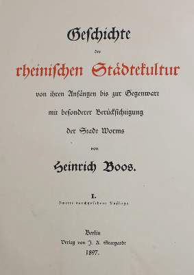 Bild Nr.1: 140-2371 Boos,H.: (Deutschland, Rheinlande)