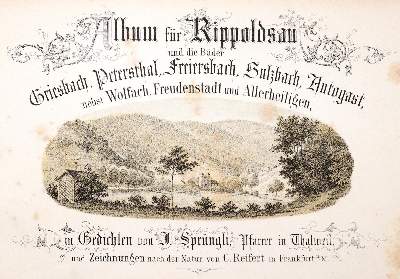 Bild Nr.1: 140-2378 Sprüngli,J.: (Deutschland, Rippoldsau, Griesbach)
