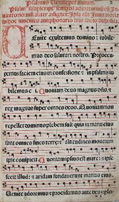 Bild Nr.2: 140-24 Antiphonarum Romanum:: (Alte Drucke, Handschriften und Theologie)