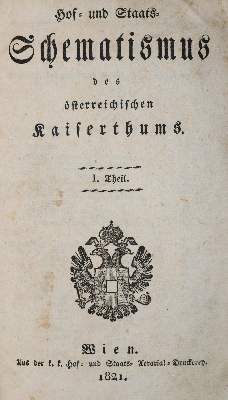 Bild Nr.1: 140-2496 Hof- und Staats-Schematismus: (Österreich)