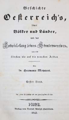 Bild Nr.1: 140-2500 Meynert,H.: (Österreich)