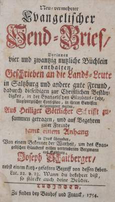 Bild Nr.1: 140-2512 Schaitberger,J.: (Österreich, Salzburg)
