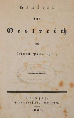 Bild Nr.1: 140-2516 (Sealsfield,C., d.i. K.A.Postl).: (Österreich)