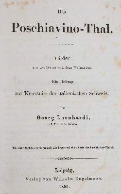 Bild Nr.1: 140-2538 Leonhardi,G.: (Schweiz)