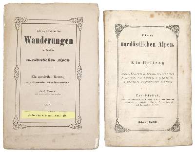 Bild Nr.1: 140-2545 Ehrlich,C.: (Verschiedene Länder - Geschichte, Alpen und Alpinismus)