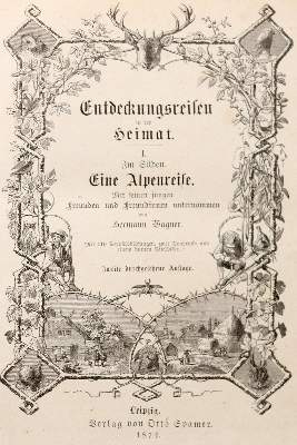 Bild Nr.4: 140-2546 Wagner,H.: (Verschiedene Länder - Geschichte, Alpen und Alpinismus, Einband)