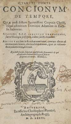 Bild Nr.1: 140-255 Granada,L.de.: (Alte Drucke, Handschriften und Theologie)