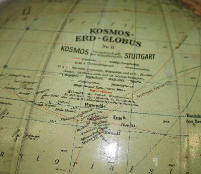 Bild Nr.2: 140-2554 Erdglobus.: (Verschiedene Länder - Geschichte, Atlanten, Globen)