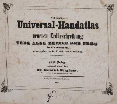 Bild Nr.4: 140-2561 Sohr,K. u. F.Handtke.: (Verschiedene Länder - Geschichte, Atlanten)