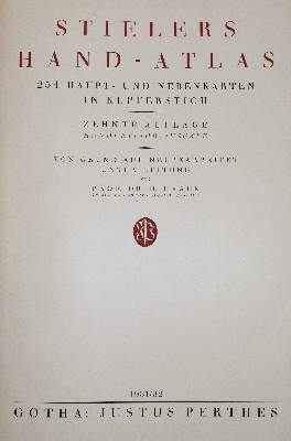 Bild Nr.2: 140-2564 Stieler,A.: (Verschiedene Länder - Geschichte, Atlanten)