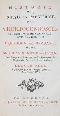 Bild Nr.1: 140-2577 Heurn,J.H.van.: (Verschiedene Länder - Geschichte, Benelux)