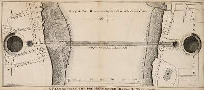 Bild Nr.3: 140-2613 Themse-Tunnel.: (Verschiedene Länder - Geschichte, Grossbritannien)