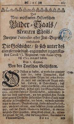 Bild Nr.1: 140-2617 (Imhof,A.L.v.).: (Verschiedene Länder - Geschichte)