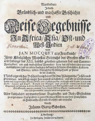 Bild Nr.1: 140-2633 Mocquet,J.: (Verschiedene Länder - Geschichte)