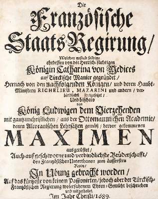 Bild Nr.1: 140-2671 Französische Staats-Regirung, Die,: (Verschiedene Länder - Geschichte, Türkei)