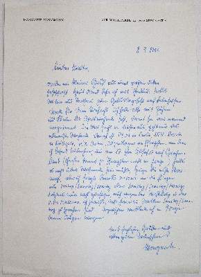 Bild Nr.1: 140-2690 Hannsmann, Margarete,: (Autographen)
