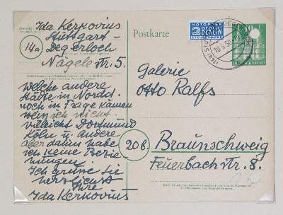 Bild Nr.7: 140-2694 Künstler.: (Autographen)
