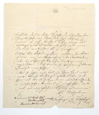 Bild Nr.1: 140-2704 Schleger, Hermann,: (Autographen)