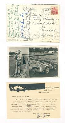 Bild Nr.2: 140-2705 Schriftsteller u.a.: (Autographen)