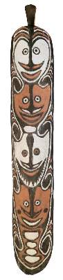Bild Nr.1: 140-2789 Sepik Kampfschild: (Varia)