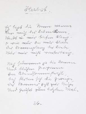 Bild Nr.1: 140-283 Gedichte.: (Handschriften)