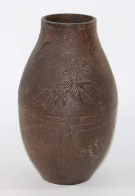 Bild Nr.1: 140-2850 Eisenvase, Japan,: (Asiatika)