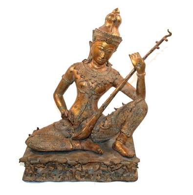 Bild Nr.1: 140-2878 Sarasvati Bronze: (Asiatika)