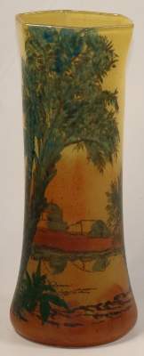 Bild Nr.3: 140-2913 Art Nouveau Vase Legras: (Glas)