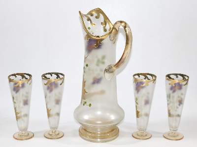 Bild Nr.3: 140-2923 Saftkanne: (Glas)